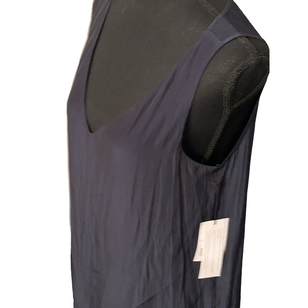 Mela Purdie Audrey Tank Navy Blue Polyester NWT $206 Size XS (AUS-8) F64 2703‎ - Picture 3 of 7